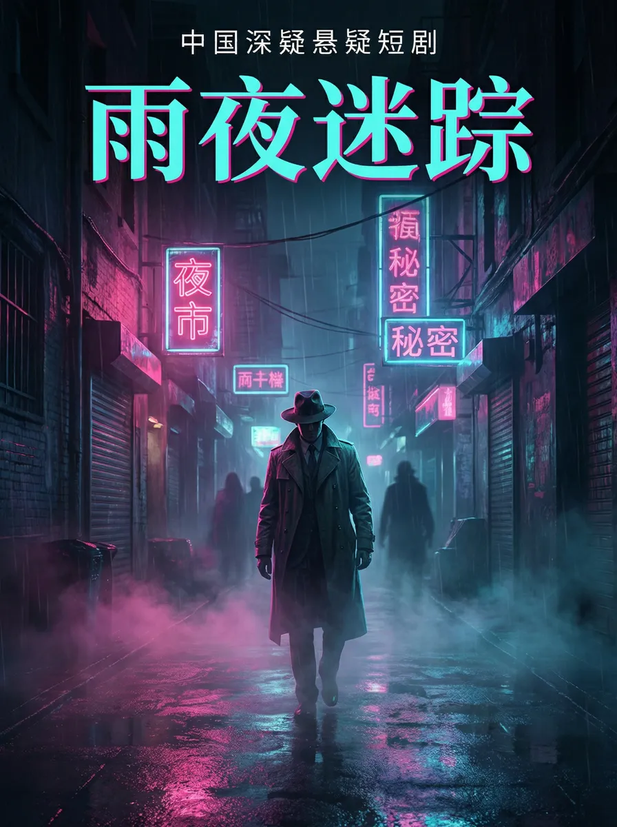 黑料今日 悬疑追踪短剧 - 雨夜迷踪海报